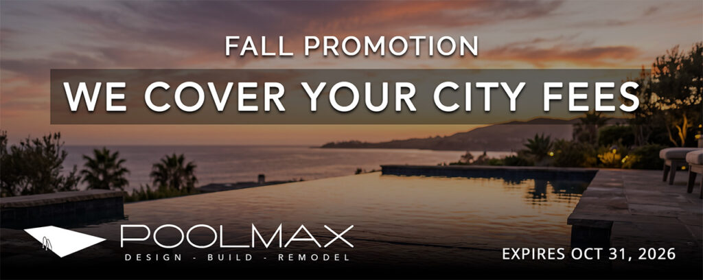 PoolMax Permits Included promotion for qualifying residential pool construction